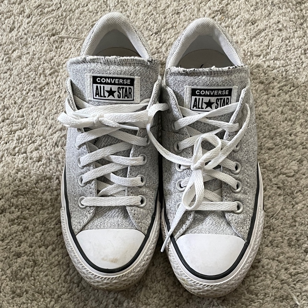 Converse Sneakers - White and Gray
